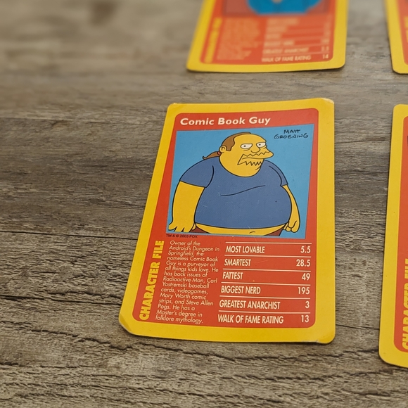 Simpsons Cards - Picture 5 of 5